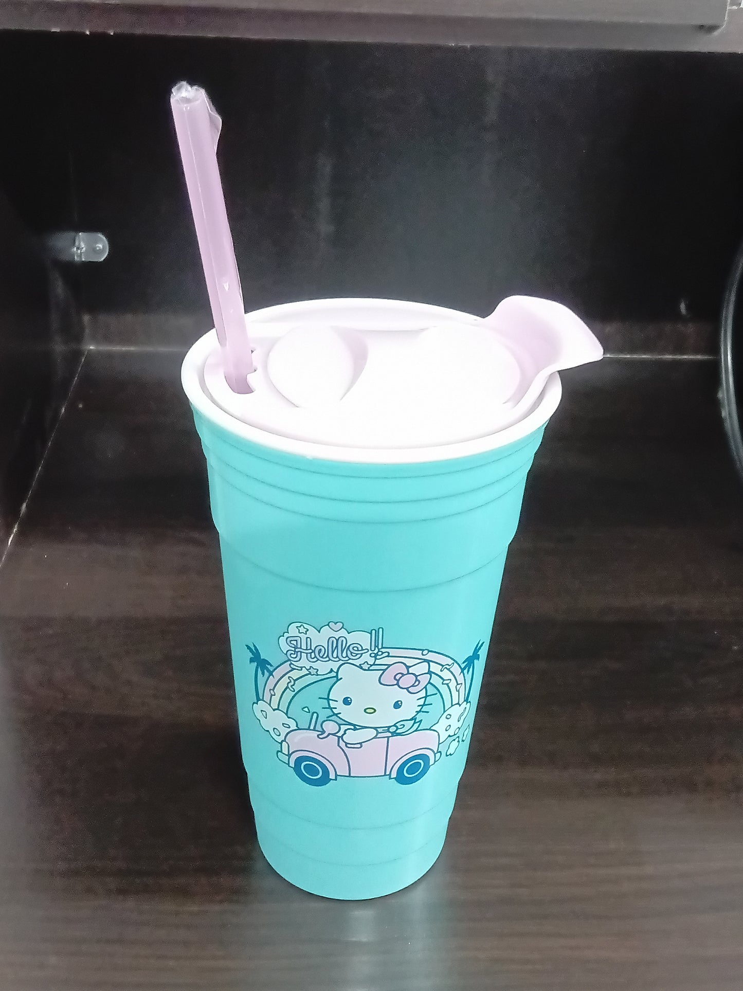 Hello Kitty Road Trip Reusable Tumbler with Straw