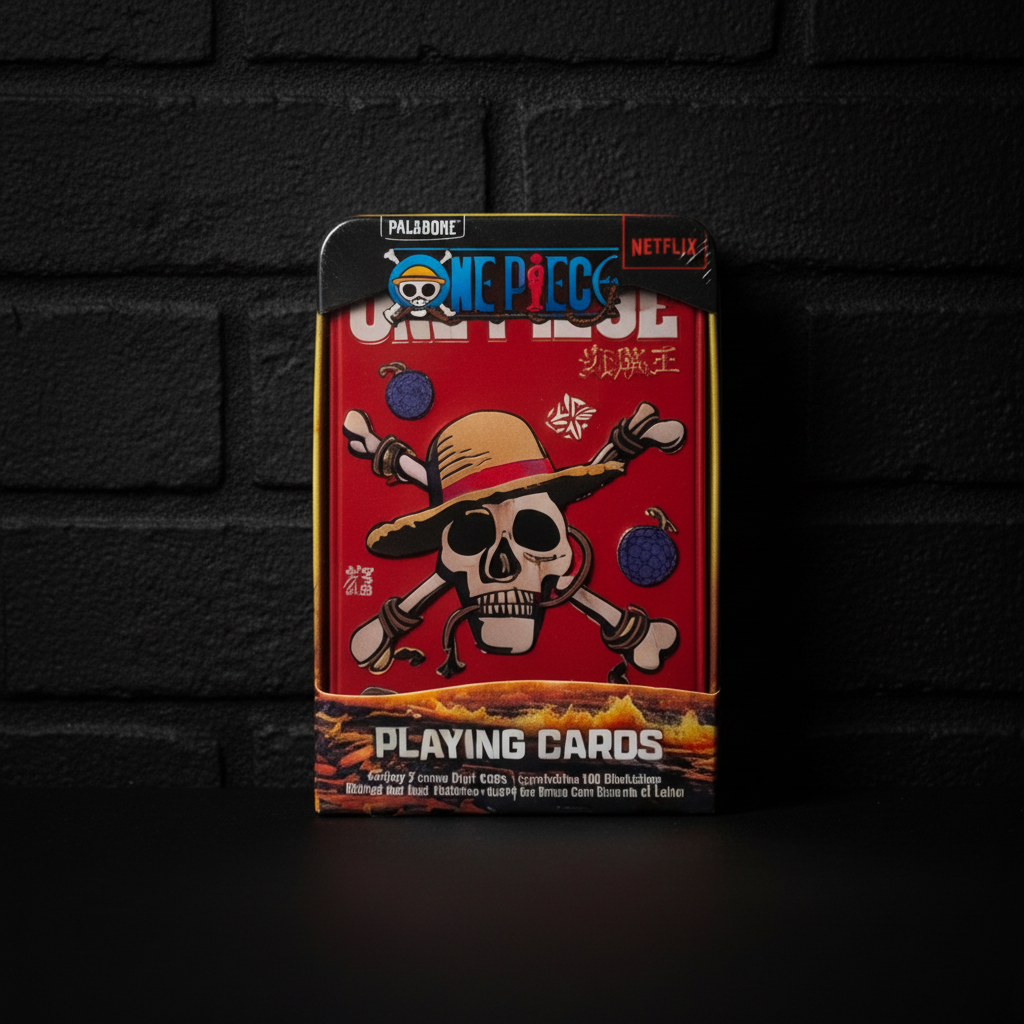 One Piece playing cards enhanced product photo
