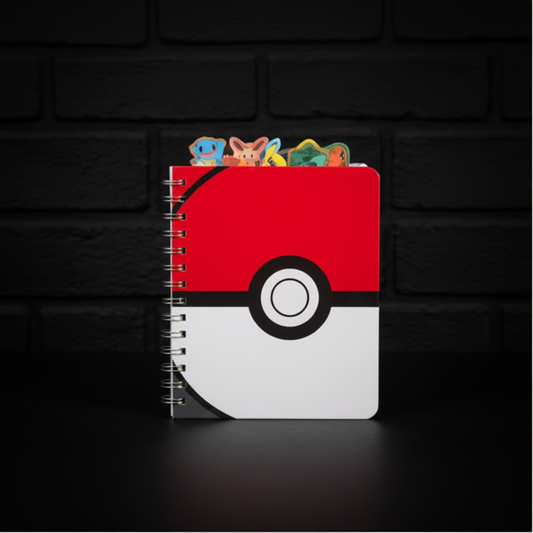 Pokémon Pokéball spiral notebook enhanced product photo