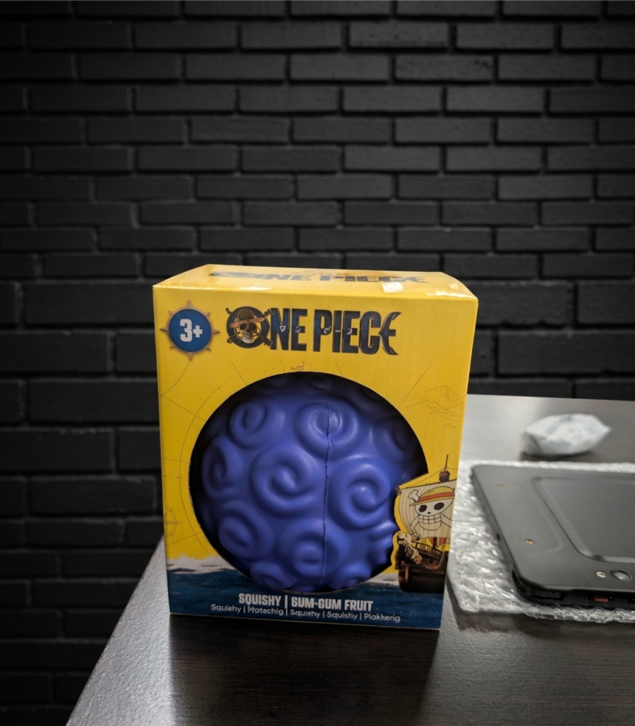 One Piece Gum-Gum Fruit Squishy – Official Collectible